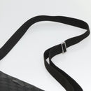 GUCCI GG Canvas Shoulder Bag Black Silver 114273 Auth SW832-8