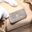 GUCCI GG Supreme Web Sherry Line Bag PVC Beige Gold 41 02 034 Auth SW837-18