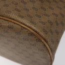 GUCCI Micro GG Supreme Shoulder Bag PVC Beige Gold 001 904 0791 Auth SW841-12