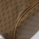 GUCCI Micro GG Supreme Shoulder Bag PVC Beige Gold 001 904 0791 Auth SW841-13