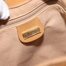 GUCCI Micro GG Supreme Shoulder Bag PVC Beige Gold 001 904 0791 Auth SW841-16