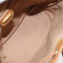 GUCCI Micro GG Supreme Shoulder Bag PVC Beige Gold 001 904 0791 Auth SW841-17