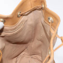 GUCCI Micro GG Supreme Shoulder Bag PVC Beige Gold 001 904 0791 Auth SW841-18