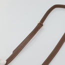 GUCCI GG Supreme Web Sherry Line Bag PVC Beige Gold 001 754 6177 Auth SW845-14