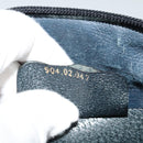 GUCCI GG Supreme Sherry Line Shoulder Bag PVC Navy Gold 904 02 047 Auth SW846-12