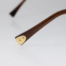 LOUIS VUITTON Conspiration Sunglasses Plastic Gold Z0038U LV Auth SW873-8