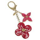 LOUIS VUITTON BijouxSac Knife Key Holder metal Gold Red M66913 LV Auth SW878V-1
