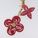 LOUIS VUITTON BijouxSac Knife Key Holder metal Gold Red M66913 LV Auth SW878V-5