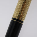 LOUIS VUITTON Dock Lacquer Ballpoint Pen Metal Black N72602 LV Auth SW883-4