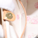 LOUIS VUITTON Monogram Multicolor Abelia Bag Satin White M92936 LV Auth sw895SAV-20