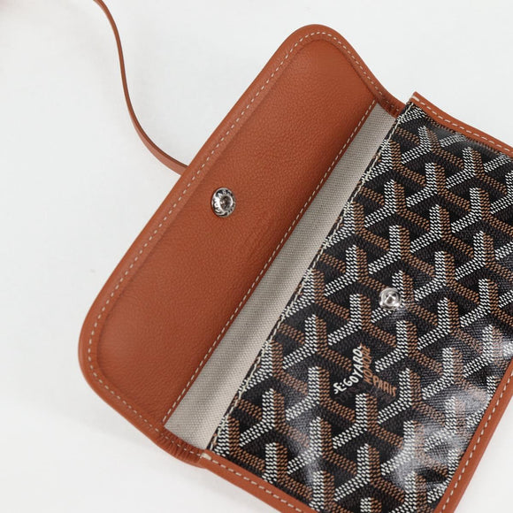 GOYARD Herringbone Saint Louis GM Tote Bag PVC Black Auth sw899SM