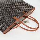 GOYARD Herringbone Saint Louis GM Tote Bag PVC Black Auth sw899SM-6