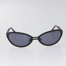 CHANEL Sunglasses metal Black CC Auth SW912-2