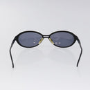 CHANEL Sunglasses metal Black CC Auth SW912-3