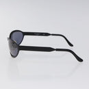 CHANEL Sunglasses metal Black CC Auth SW912-4