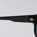 CHANEL Sunglasses plastic Black CC Auth SW917-10