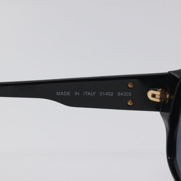 CHANEL Sunglasses plastic Black CC Auth SW917