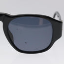 CHANEL Sunglasses plastic Black CC Auth SW917-7