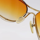 CHANEL Sunglasses plastic Orange CC Auth SW918-12