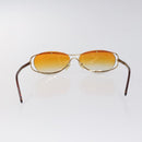 CHANEL Sunglasses plastic Orange CC Auth SW918-3