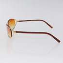 CHANEL Sunglasses plastic Orange CC Auth SW918-4