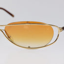 CHANEL Sunglasses plastic Orange CC Auth SW918-7