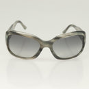 CHANEL Sunglasses plastic Gray CC Auth SW922-2