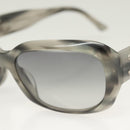 CHANEL Sunglasses plastic Gray CC Auth SW922-5