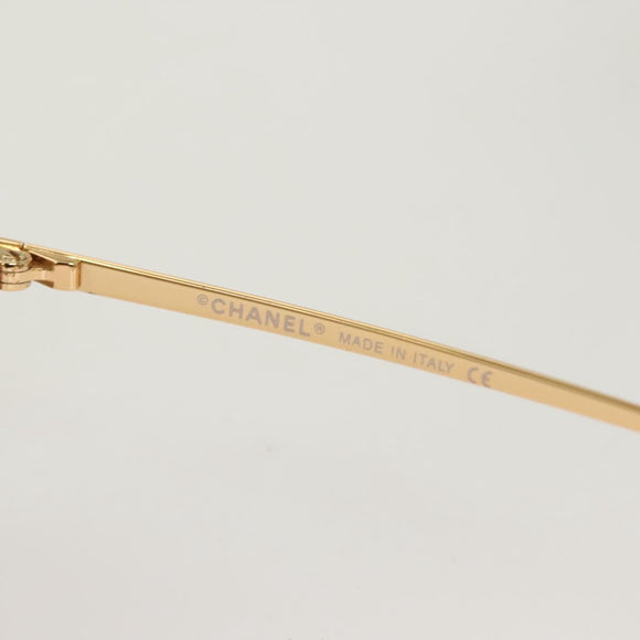 CHANEL Sunglasses plastic Brown CC Auth SW924