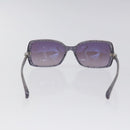 CHANEL Sunglasses plastic Purple CC Auth SW925-3