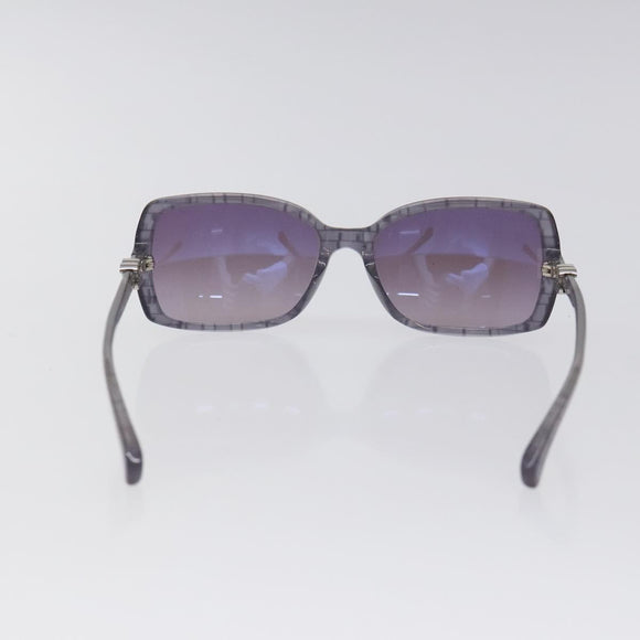 CHANEL Sunglasses plastic Purple CC Auth SW925