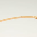 CHANEL Sunglasses metal Orange CC Auth SW927-9