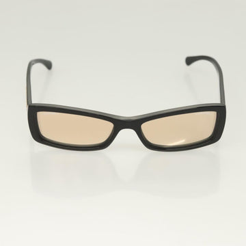 CHANEL Sunglasses plastic Black CC Auth SW928V - 0