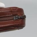 Burberrys Nova Check Golf Ball Case PVC set Beige Auth SW938-9