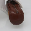 Burberrys Nova Check Golf Ball Case PVC set Beige Auth SW938-4