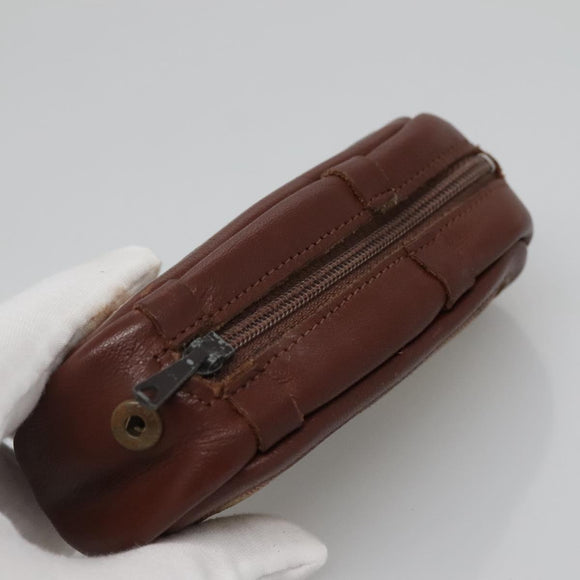 Burberrys Nova Check Golf Ball Case PVC set Beige Auth SW938