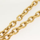 GIVENCHY Heart Necklace metal Gold Auth SW944-13