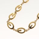 GIVENCHY Necklace metal Gold Auth SW945-8
