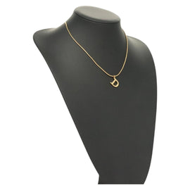 Christian Dior Necklace metal Gold Auth SW950
