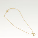 Christian Dior Necklace metal Gold Auth SW950-2