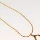 Christian Dior Necklace metal Gold Auth SW950-4