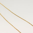 Christian Dior Necklace metal Gold Auth SW950-5