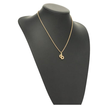 Christian Dior Necklace metal Gold Auth SW951