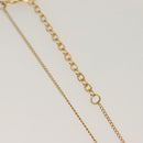 Christian Dior Necklace metal Gold Auth SW953-7