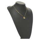 Christian Dior Necklace metal Gold Auth SW954-1