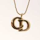 Christian Dior Necklace metal Gold Auth SW954-3