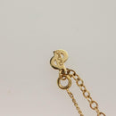 Christian Dior Necklace metal Gold Auth SW954-8