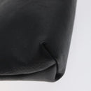 GUCCI Shoulder Bag Leather Black Auth SW966-11