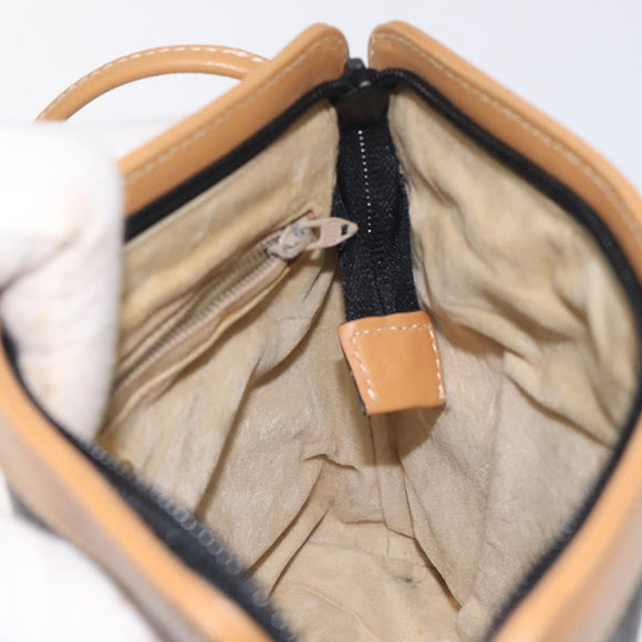 GUCCI Shoulder Bag Leather Black Auth SW966