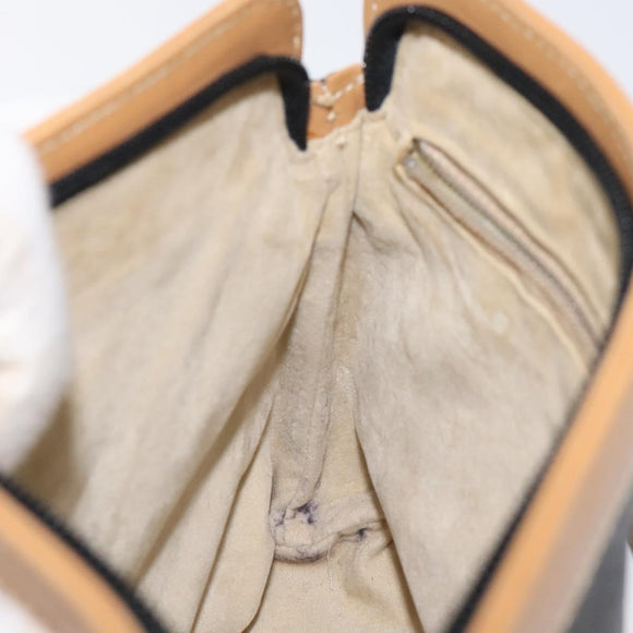 GUCCI Shoulder Bag Leather Black Auth SW966